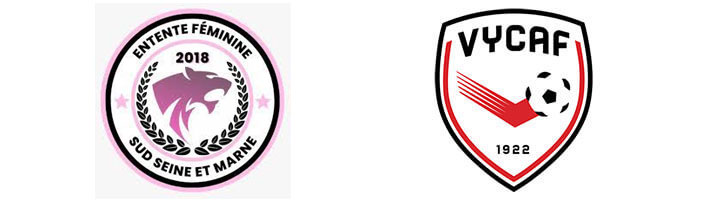 logo des 2 équipes, Entente Sud Seine et Marne et Yerres