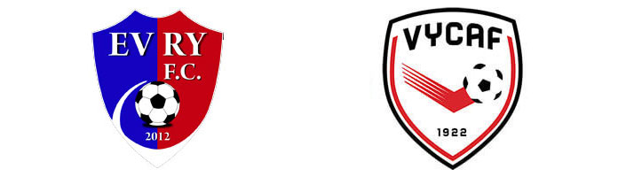 logo des 2 équipes, Evry et Yerres