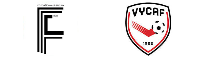 logo des 2 équipes, Fontenay le Fleury et Yerres