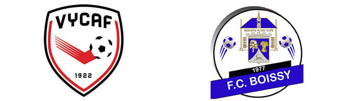 logo des 2 équipes, Boissy et Yerres