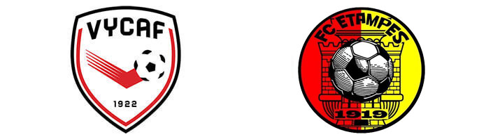 logo des 2 équipes, Etampes et Yerres