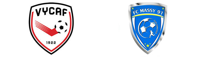 logo des 2 équipes, Massy et Yerres