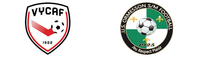 logo des 2 équipes, Ormesson et Yerres