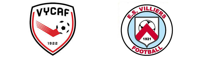logo des 2 équipes, Villiers sur Marne et Yerres