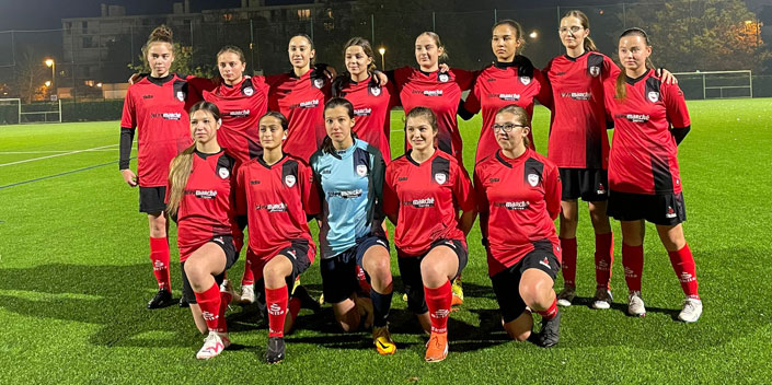 photo des U18 lors du match de championnat contre Boissy-sous-St-Yon